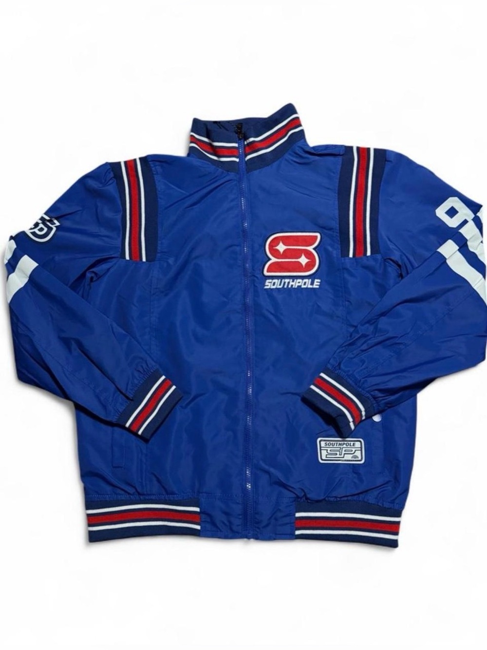 Vintage Y2K Southpole 96 Blue Track Jacket Windbreaker